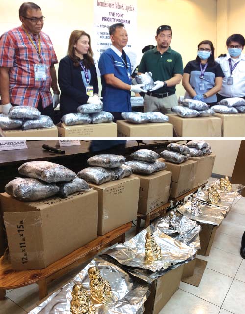 P108-M seized illegal drugs from US turned over to PDEA