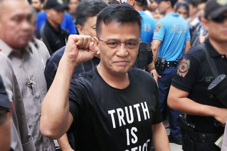 Nicanor Faeldon gets warm welcome in Pasay jail