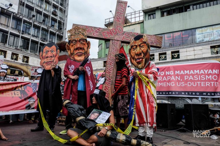 IN PHOTOS: Urban poor, progressive groups protest Duterte’s anti-poor policies