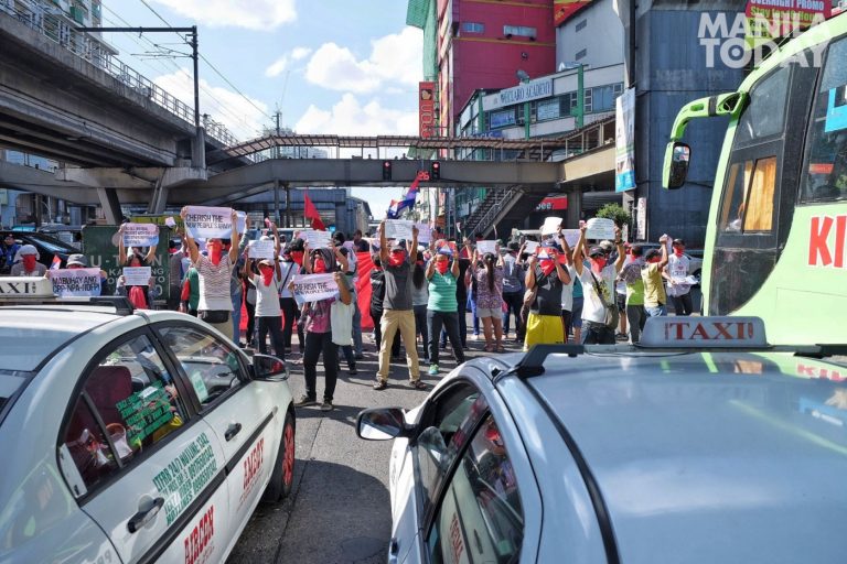 NDFP allied groups in Metro Manila hold rally in Cubao to celebrate 45th year NDFP allied groups in Metro Manila hold rally in Cubao to celebrate 45th year