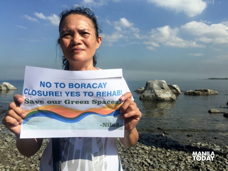 Environmentalists oppose reclamation, Boracay closure Environmentalists oppose reclamation, Boracay closure