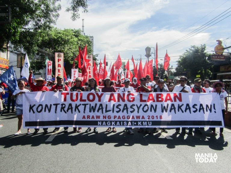 #LaborDay2018 | Groups slam contractualization, Duterte’s failed promise to workers