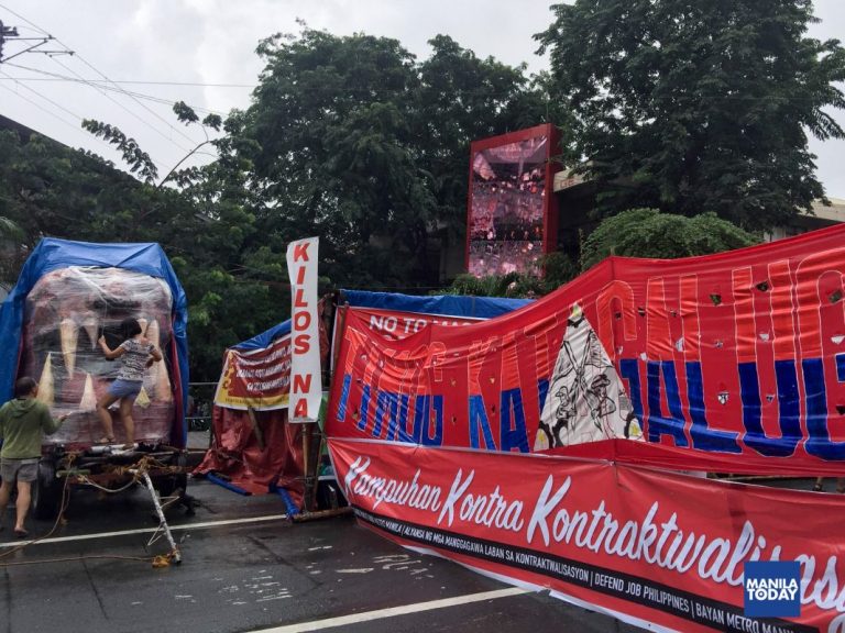 #SONA2018 | Laid-off workers to hold overnight vigil vs. endo on eve of SONA #SONA2018 | Laid-off workers to hold overnight vigil vs. endo on eve of SONA