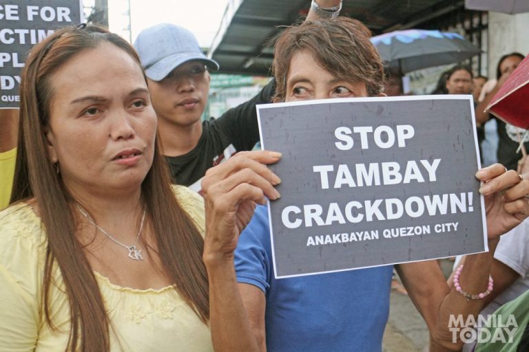 IN PHOTOS: Black Friday Protest calling for justice for Oplan Tambay casualty