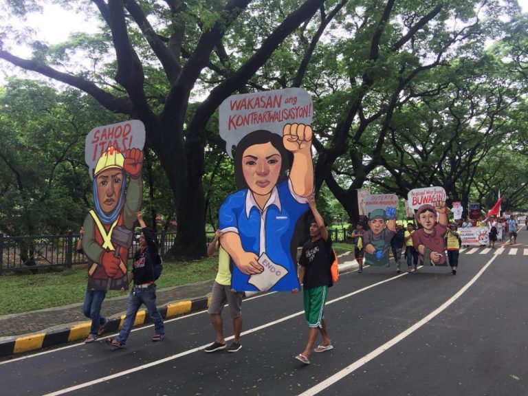PLDT worker wears ‘protest barong’ at SONA, join thousands at People’s SONA PLDT worker wears ‘protest barong’ at SONA, join thousands at People’s SONA