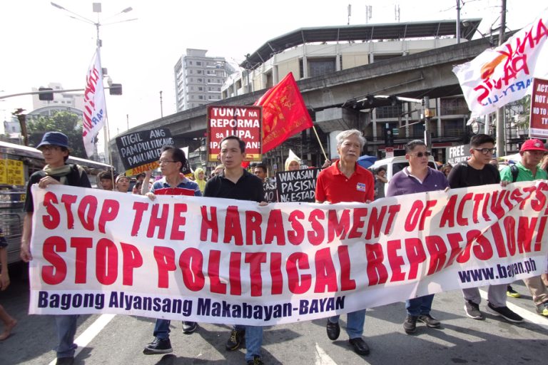 IN PHOTOS: Martsa laban sa pampulitikang panunupil