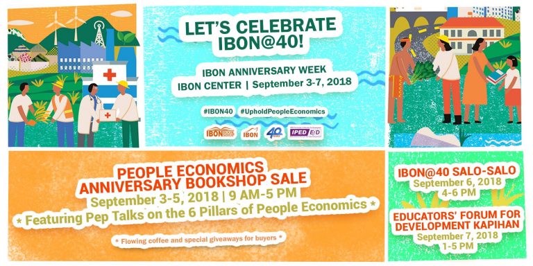 IBON@40 People Economics Anniversary Week