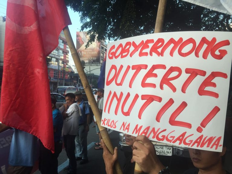 IN PHOTOS: Groups protest ninth consecutive week of oil price hikes IN PHOTOS: Groups protest ninth consecutive week of oil price hikes