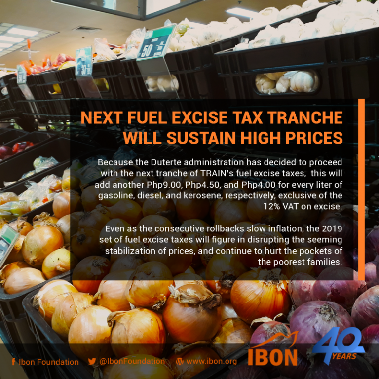 Next fuel excise tax tranche will sustain high prices