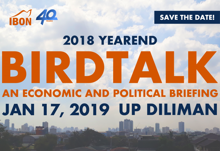 IBON 2018 Yearend Birdtalk