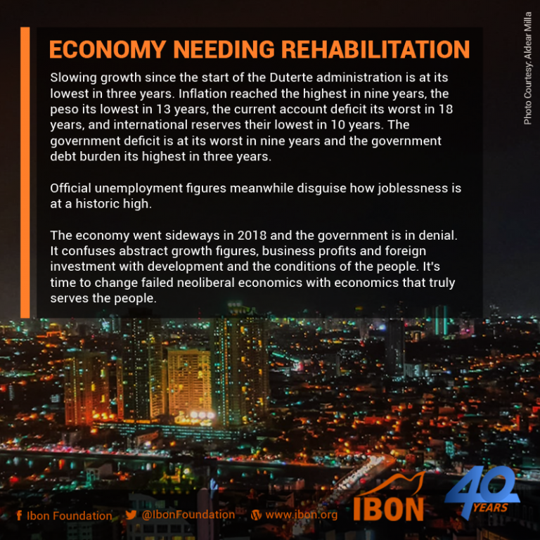 Economy Needing Rehabilitation