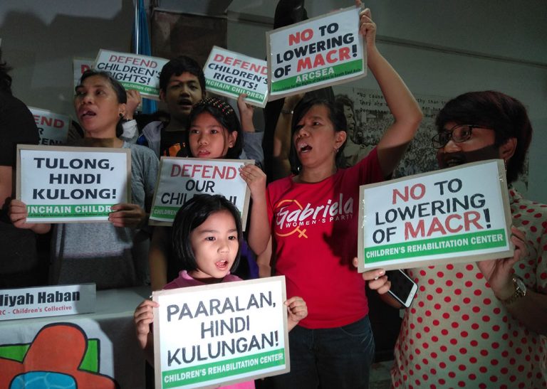 Children, advocates say lowering minimum age of criminal responsibility punitive, anti-poor