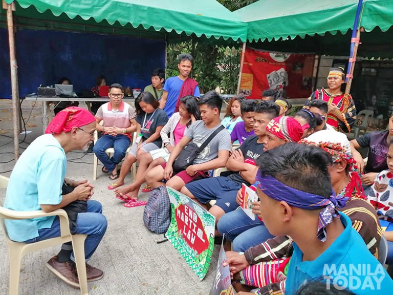Lumad bakwit school learns history from martial law survivors Lumad bakwit school learns history from martial law survivors