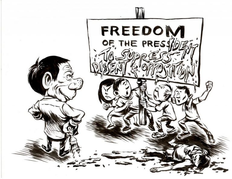 From cyber libel to cyber attacks, Duterte is desperate in suppressing the truth