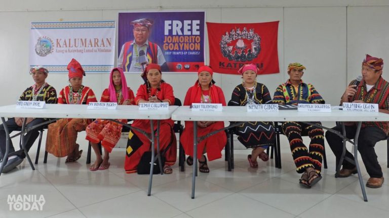 Lumad groups call for immediate release of Higaonon leader
