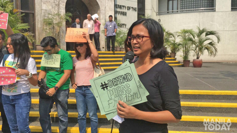 #KeepUsOnline | Independent media groups protest at DICT amid agency inaction on cyber attacks #KeepUsOnline | Independent media groups protest at DICT amid agency inaction on cyber attacks