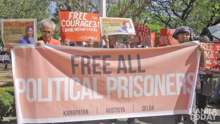 Witnesses in illegal possession of firearms case against political prisoner Bob Reyes, no-shows for third time Witnesses in illegal possession of firearms case against political prisoner Bob Reyes, no-shows for third time