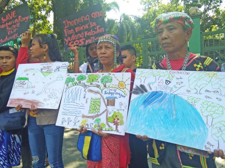 Lumad, envi group protest at environment agency on 24th year of mining law Lumad, envi group protest at environment agency on 24th year of mining law