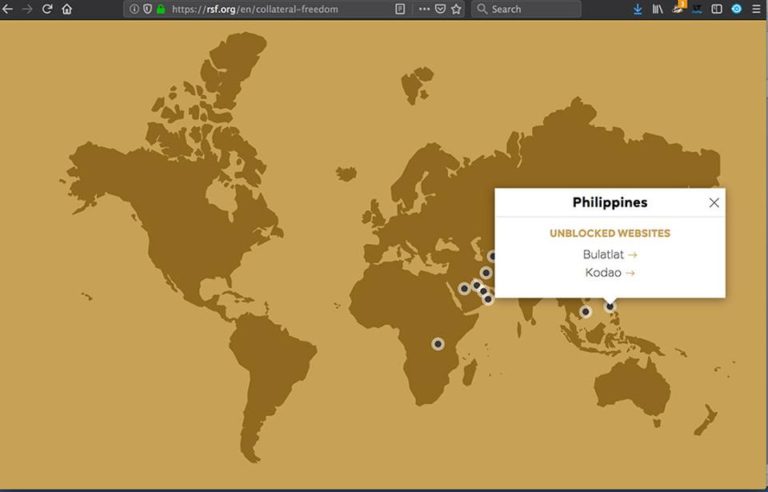 Int’l media watchdog ‘mirrors’ Philippine alternative news amid cyber-attacks