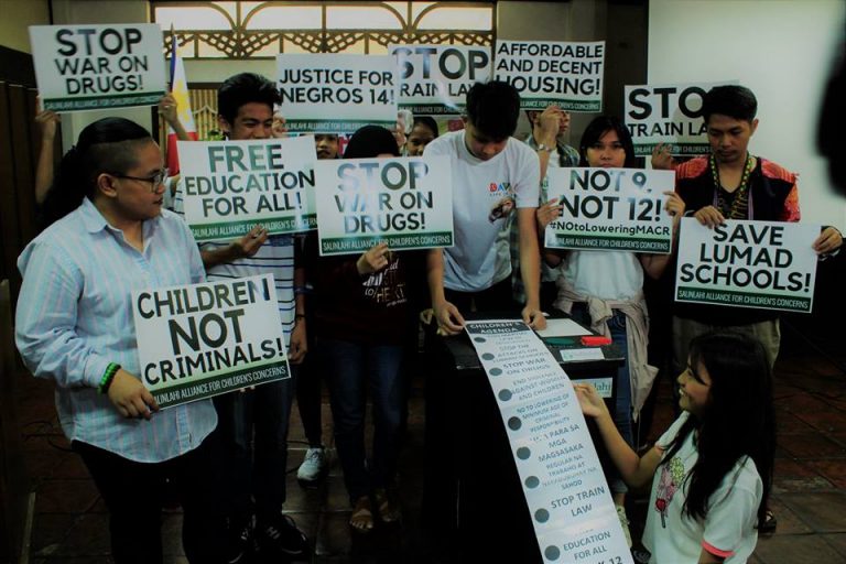 Children rights groups urge electoral candidates to address Filipino children’s needs
