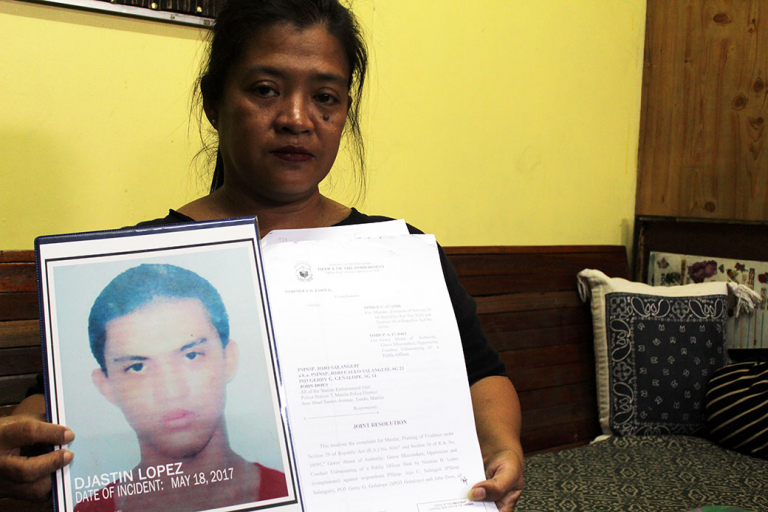 ‘There is hope’ | Mother of victim of anti-illegal drug ops welcomes dismissal of cop from service