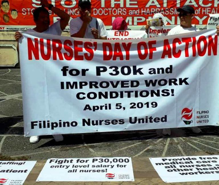 Filipino nurses decry deteriorating working conditions