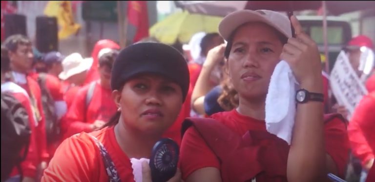 A slice of life of Filipino women workers