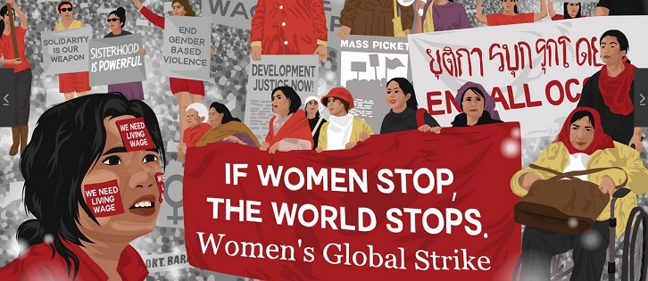 Feminist groups call for a women’s strike