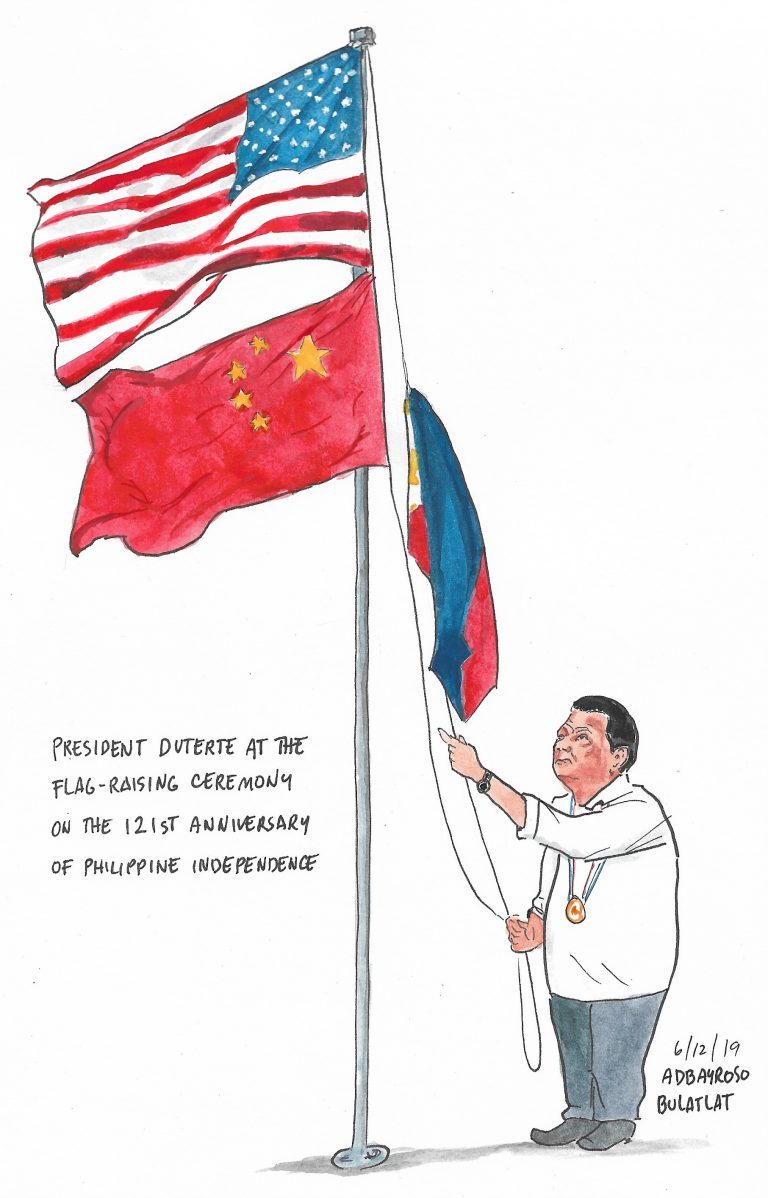 Flag-raising