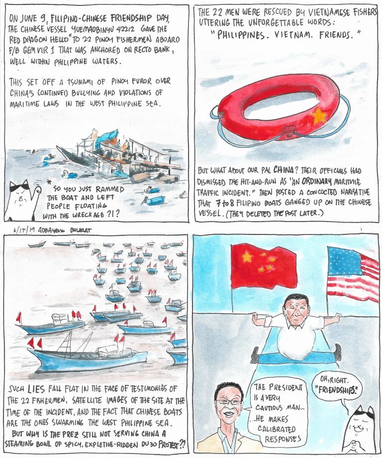 Friends in the high seas