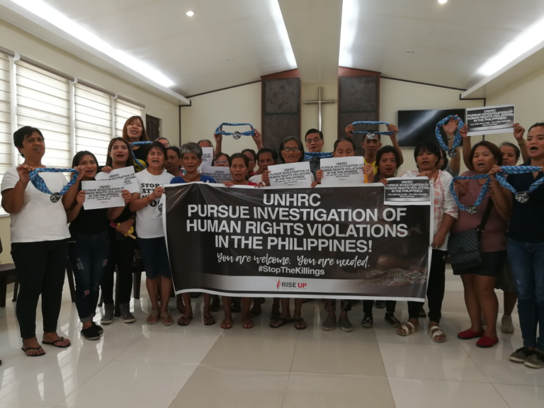Kin of victims of ‘drug war’ urge UN to probe cases in PH Kin of victims of ‘drug war’ urge UN to probe cases in PH