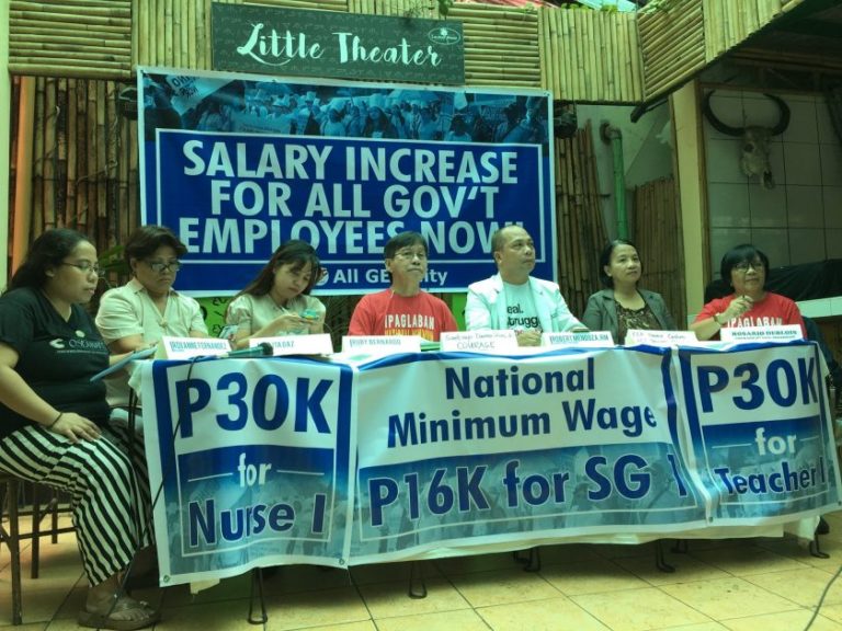 Gov’t workers decry ‘favoritism’ as Duterte fails to provide due wage increase, social services