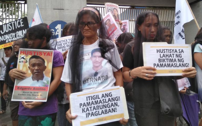 Kin of victims of extrajudicial killings fight for justice