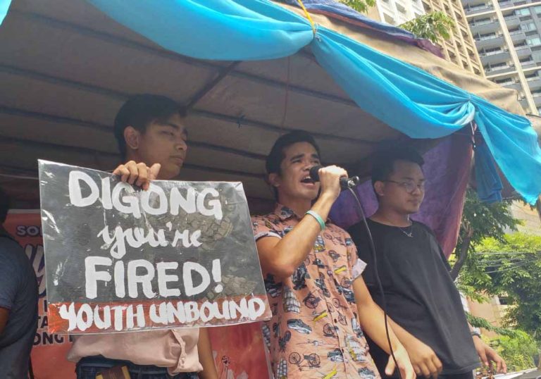 Southern Tagalog protesters lambast China’s intrusion in PH, Duterte’s ‘treachery’