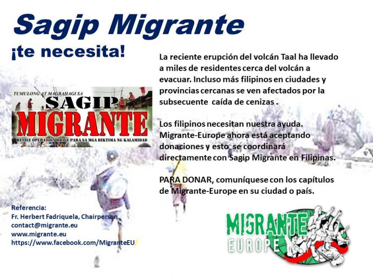 Sagip Migrante needs you