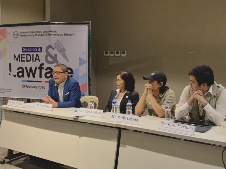 Forum tackles how law is being used as a weapon against the media