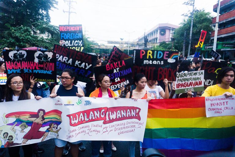 Groups condemn discrimination vs. transgender, push for passage of SOGIE bill