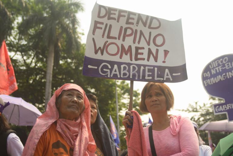 Women rise against violence, dire living conditions under Duterte