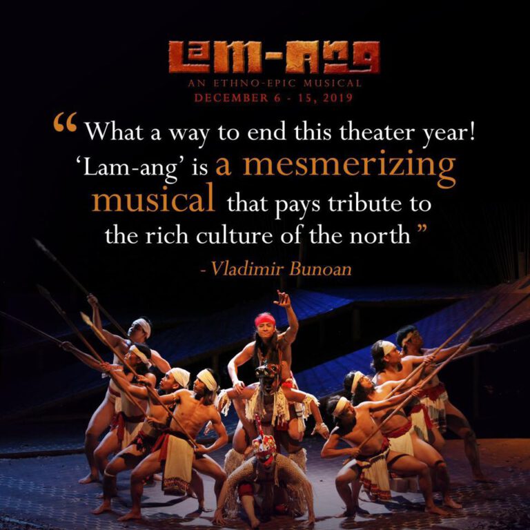 Ethno-epic musical play Lam-Ang to stream online