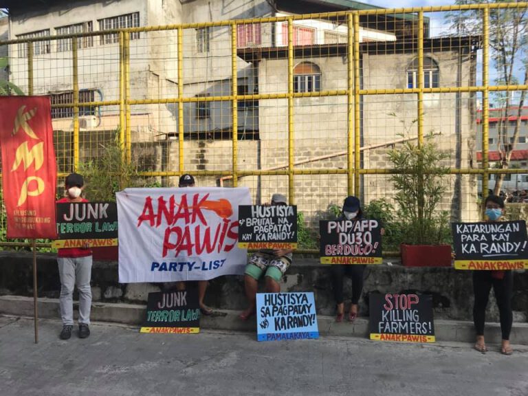 Groups hold Duterte regime accountable for murder of Anakpawis partylist leader