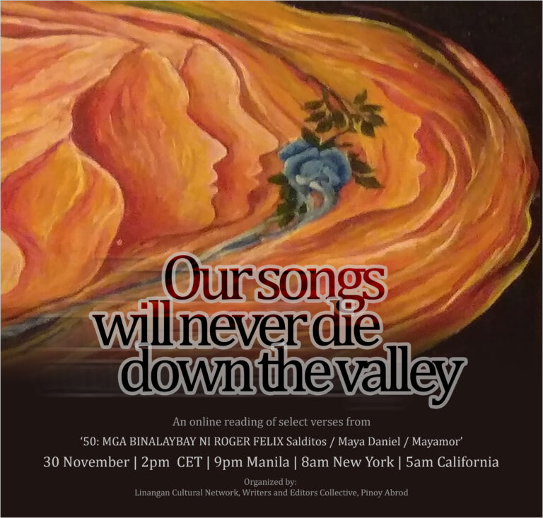 Maya Daniel Poetry Recital: “Our songs will never die down the valley”