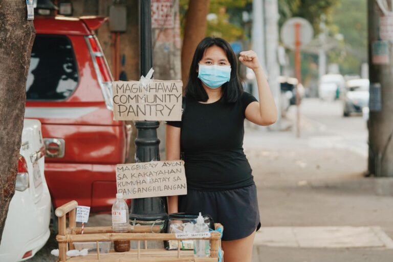 Defying red-baiting, Patricia Non, Maginhawa community pantry carry on