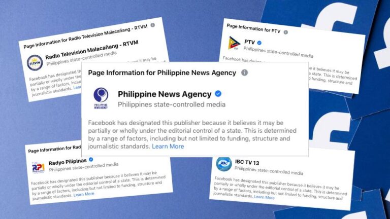 Facebook Labels ‘State-Controlled Media’ in the Philippines