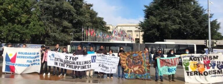 Pinoys in Europe urge UN to press investigations into Duterte’s human rights violations
