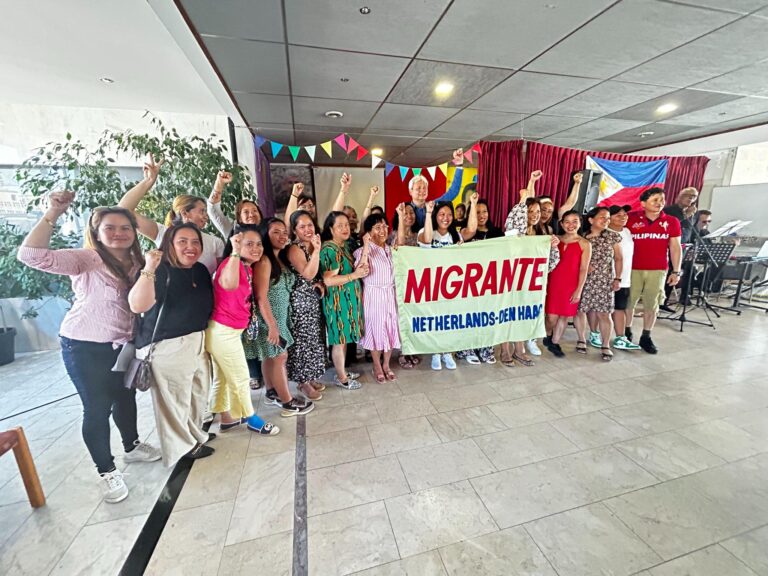 Migrante-Den Haag celebrates 13th founding year, vows to fight modern-day slavery