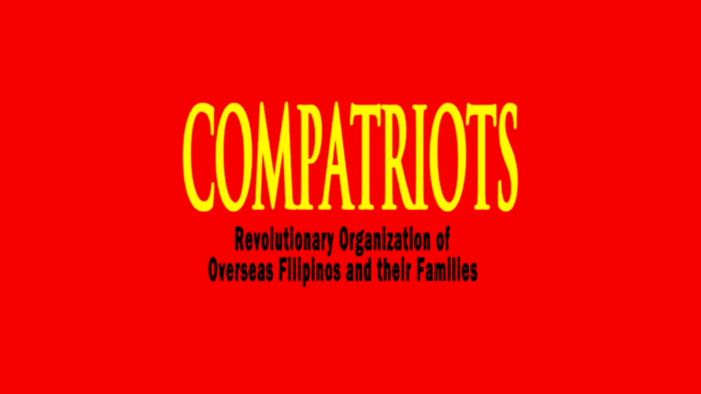 Compatriots – NDFP condemns latest U.S. schemes to drag the country into war with China and the people into its counterinsurgency attacks